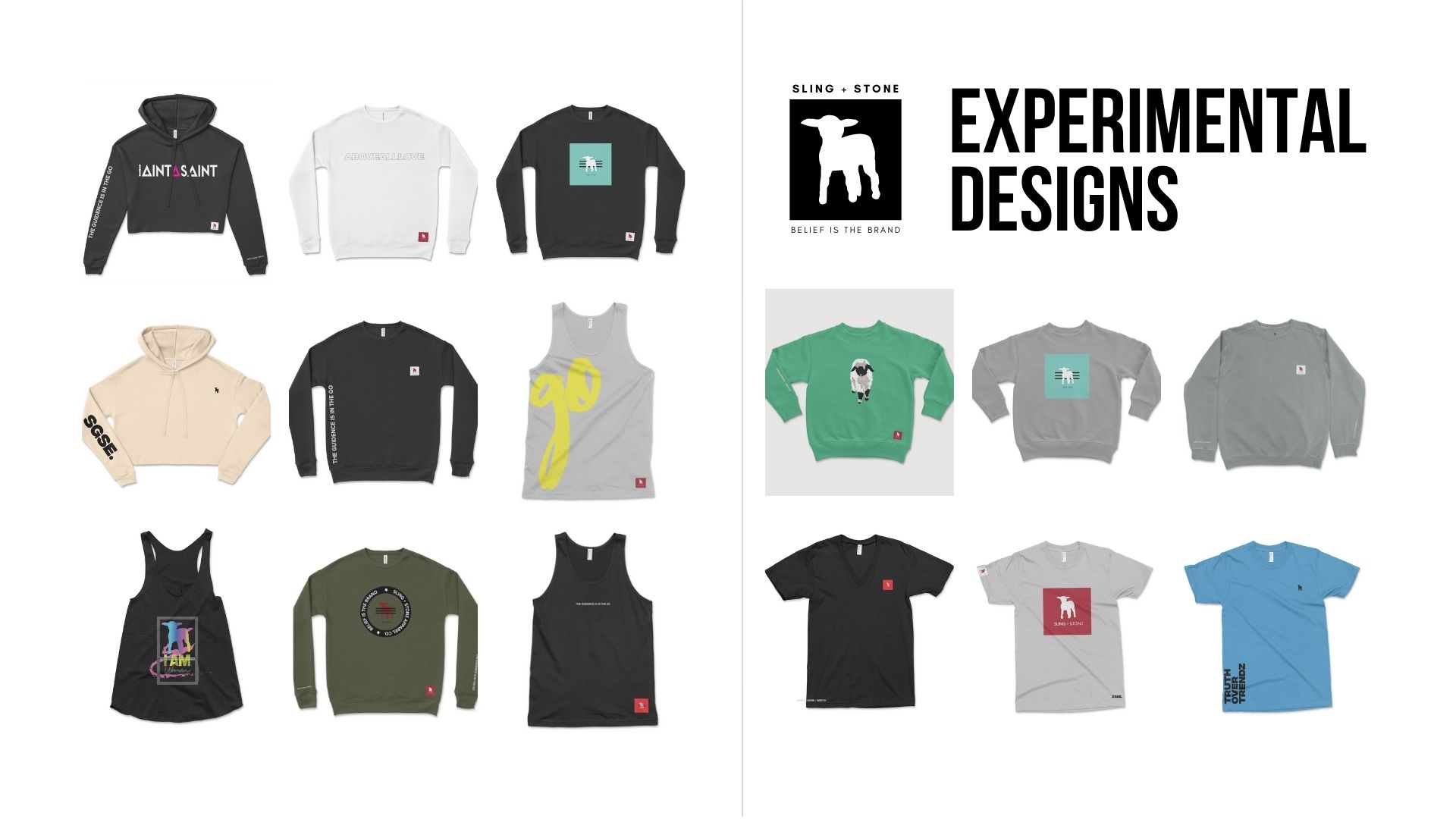 Cropped hoodie in Stone — original design concept